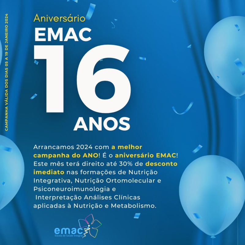 Parabéns querida EMAC!